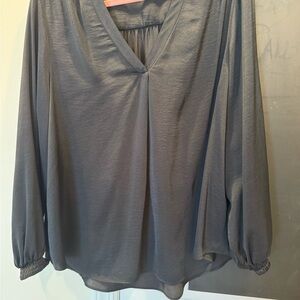 Alfani Charcoal Blouse